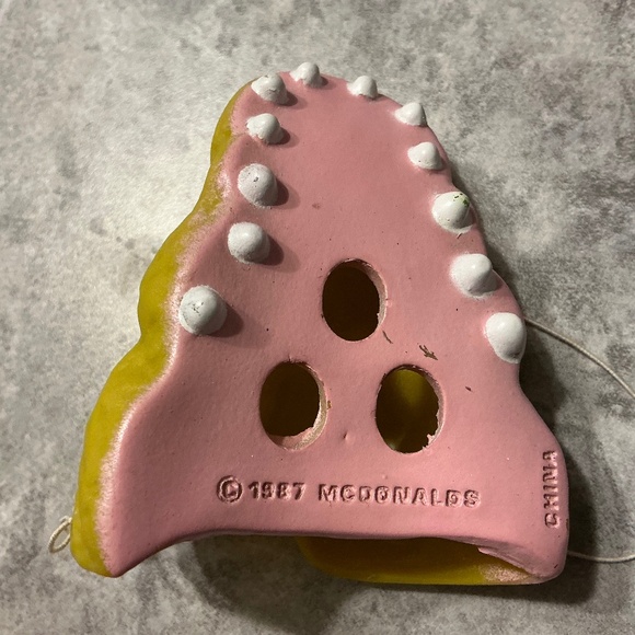 Vintage 1987 McDonald’s Animal Mask Toys Monkey Alligator - Picture 8 of 9